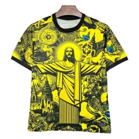 Nogometni Dresovi Brazil Special Edition 2024 Žuta Kratkih Rukava